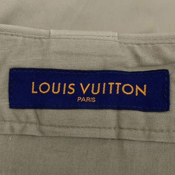CM0227 Louis Vuitton Mens Chino Pants With Cuffed Hem & Back Pockets - Picture 6 of 8